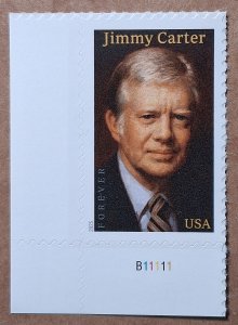 United States #6043 (78c) Jimmy Carter MNH plate #B11111 (2025)