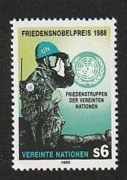 Vienna   Peacekeeping Forces  1989   Sc#90 MNH
