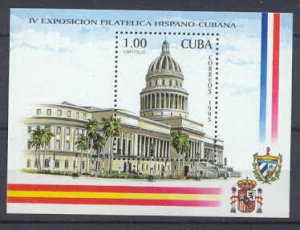 Cuba 3697 MNH s/s Spain philexpo SCV3