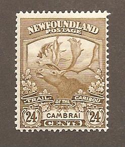Newfoundland Scott #125  Mint H Scott CV $45.00
