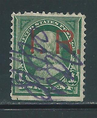 United States R153 1c I.R. Revenue Rectangular Period