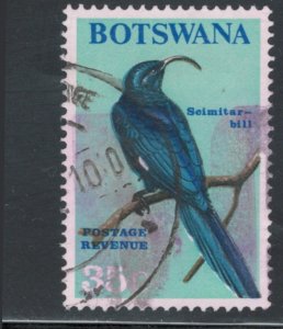 Botswana 1967 Queen Elizabeth II & Scimitar Bill 35c Scott # 29 Used