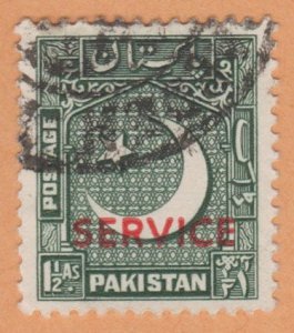 PAKISTAN STAMP 1949 - 50 SCOTT # O28. USED. # 7