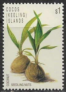 Cocos Islands ~ Scott # 176 ~ MNH ~ Life Cycle of the Coconut