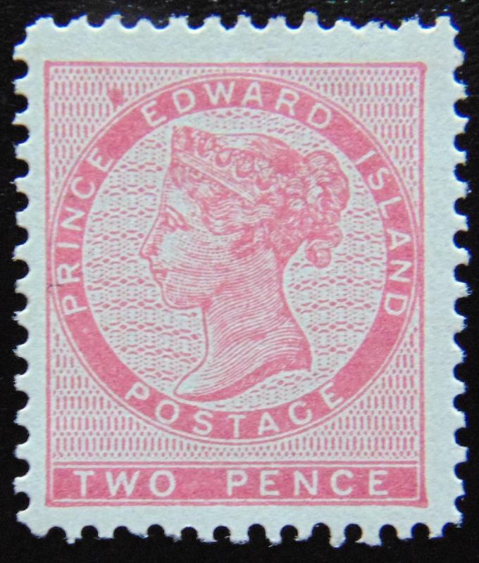 PRINCE EDWARD ISLAND 1862 2d Queen Victoria MLH Scott 5 CV$10