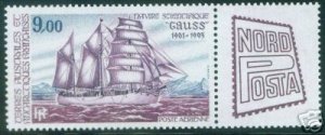 FSAT Scott C84 MNH**  with NordPosta Exhibition Label1984 CV  $4.50