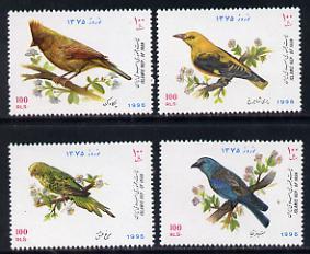 Iran 1996 New Year Festival (Birds) set of 4 unmounted mi...
