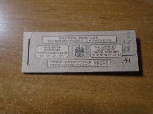 Canada  Bk  43a  English  Pencil mark on cover