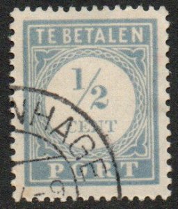 Netherlands Sc #J44 Used