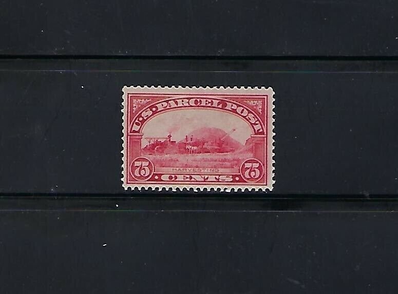 Q11 75cent UNUSED PARCEL POST SINGLE MLH SCV $80.00  - W51