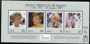 Niue  Scott 706  MNH  Princess Diana