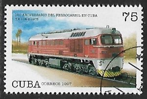 Cuba # 3889 - Locomotive - TE.114 - unused CTO.....{Z26}