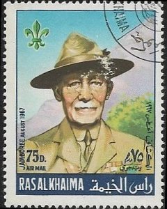 Ras al Khaimah   Used Stamp  Michel Cat No 189A