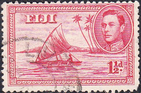 Fiji #132a Used  p.12