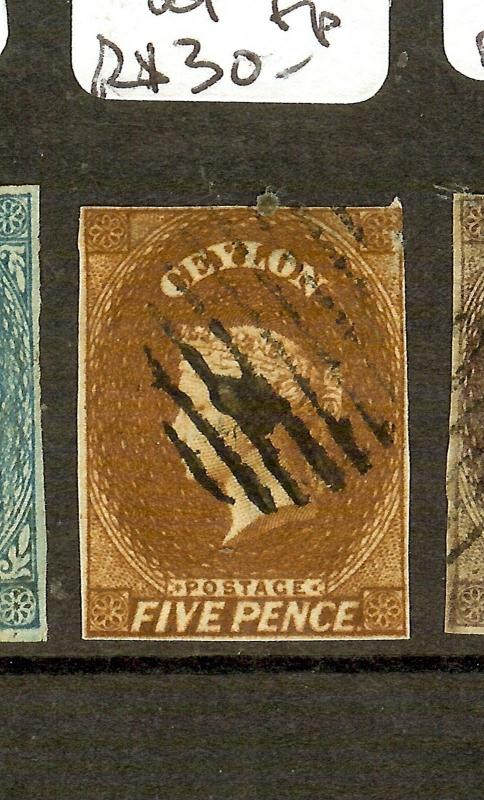 CEYLON (P2209B) QV CHALON  5D  SG5 SL THIN AT TOP  FU