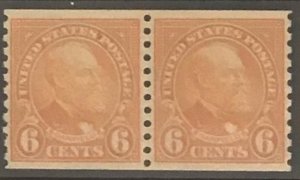 United States #723 MNH Pair CV$82.51