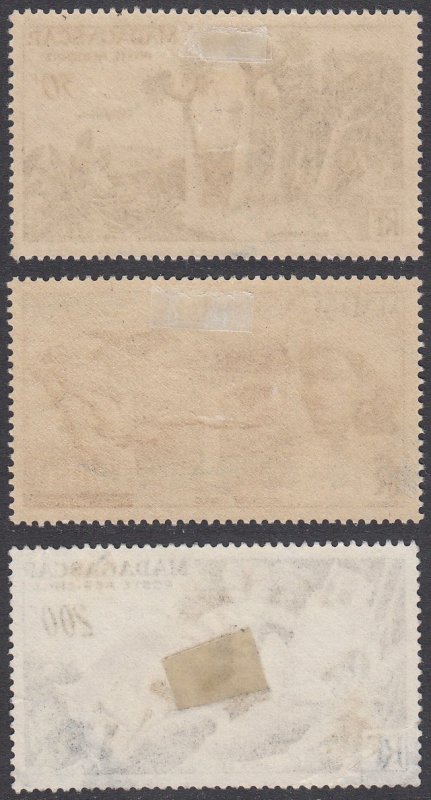 Madagascar C58-C60 MH / Used CV $13.75