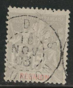 Reunion CFA Scott 42 Used1900 stamp 