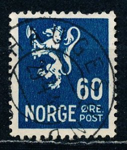 Norway #202 Single Used