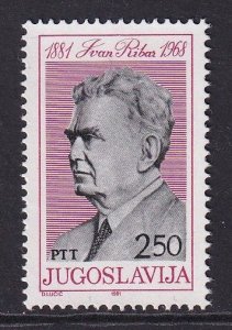 Yugoslavia   #1521   MNH  1981  Ribar