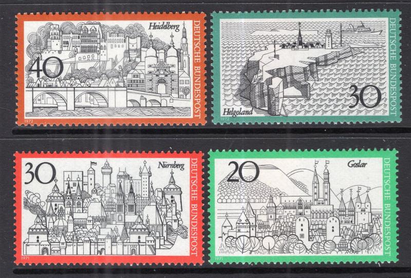 Germany 1067-1069A MNH VF