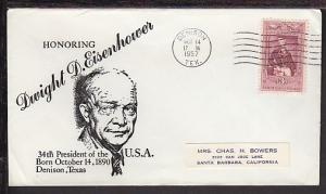 Dwight D Eisenhower 1957 Cover  BIN 