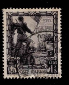 Italy Scott 407 Used stamp