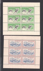 NEW ZEALAND SC# B52a-B53a  FVF/MNH 1957