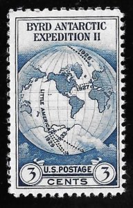 733 3 cents Byrd Antarctic Expedition, Stamp mint OG NH F-VF