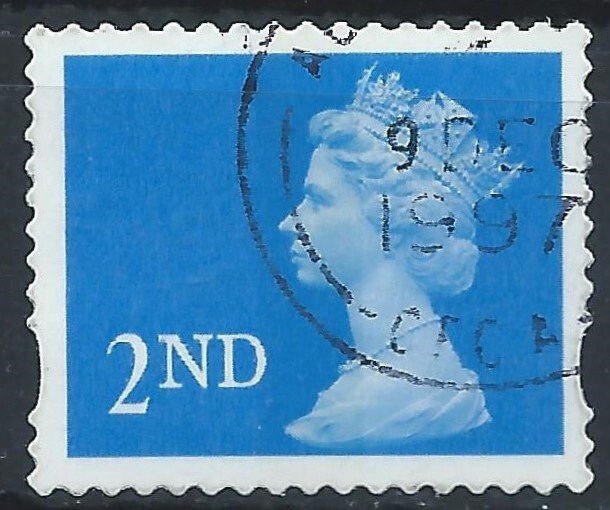 Great Britain 1997 - 2nd Self Adhesive (Horizontal Coil) - SG1976 used