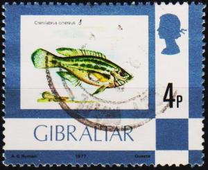 Gibraltar. 1977 4p S.G.379 Fine Used