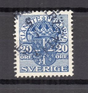 Sweden 1920 Early Issue Fine Used 20ore. NW-218235