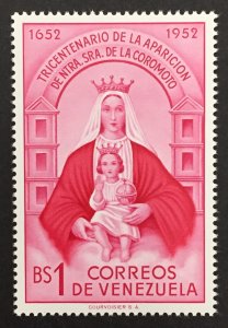 Venezuela 1953 #643, Virgin Mary, MNH.