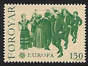 Faroe Islands # 63 - Ring Dance - MNH