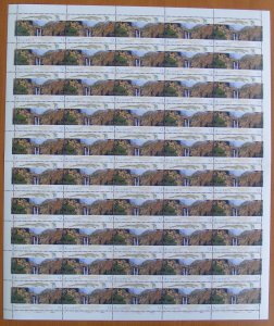 Australia 1993 $2 World Heritage Sites (Kakadu) sheet of 50 MUH**
