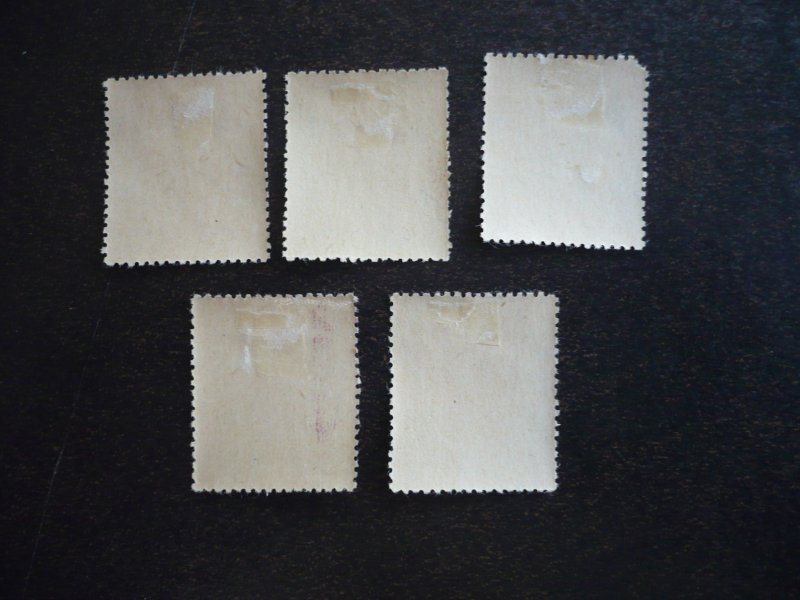 Stamps - Romania - Scott# B332-B336 - Mint Hinged Set of 5 Stamps