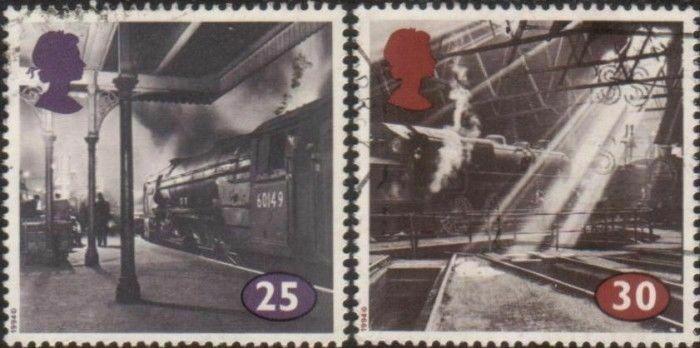 Great Britain 1994 SG1796 Age of Steam part set FU