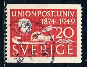 Sweden #412 Single Used