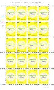 Europe 1998. Mini sheet.