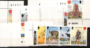 Isle of Man, Postage Stamp, #113-129 Mint NH, 1978 (BA)