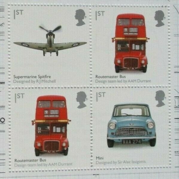 SG DX44 British Design Classics 2009 Prestige Booklet MNH