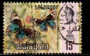 Malaysia - Selangor  #133 Butterfly Type - Used