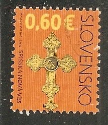 Slovakia   Scott 587   Cross   Used