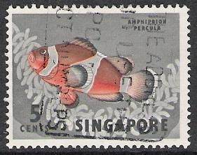 Singapore #55b Fish Used