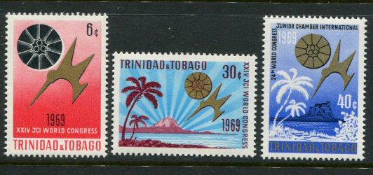 Trinidad & Tobago #173-5 MNH - Penny Auction