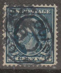 U.S. Scott #377-378 Washington Stamp - Used Single