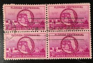 10 First Day Issue Stamps Blocks of States & Puerto Rico - Unique Collection