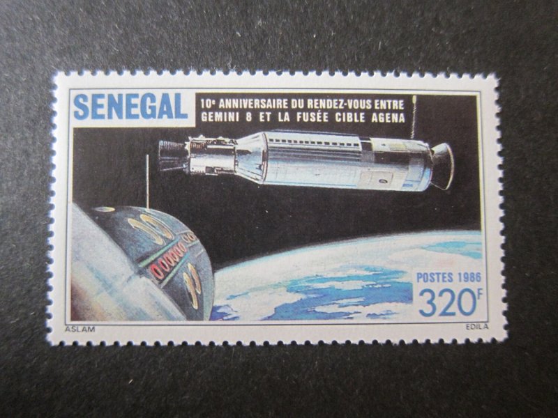 Senegal 1987 Sc 719 space set MNH