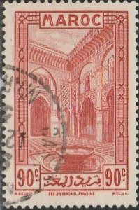 French Morocco, #138 Used From 1933-34