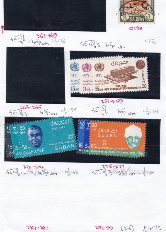 southern egypt  stamps  on pages  ref r14377